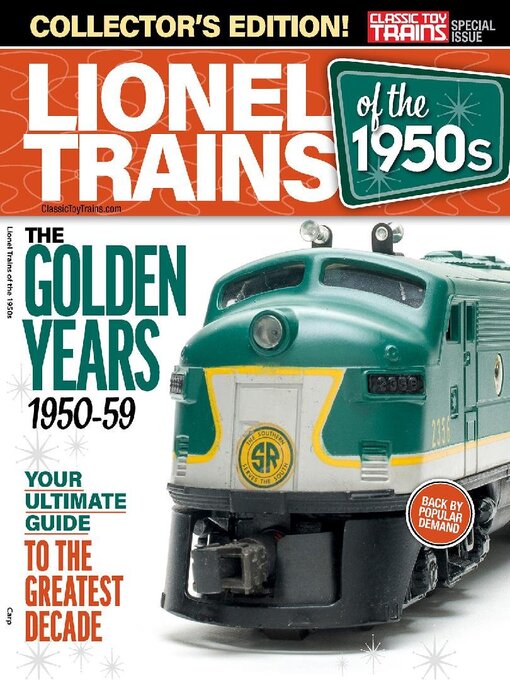 Title details for Lionel Trains of the 1950's by Firecrown Media Inc. - Available